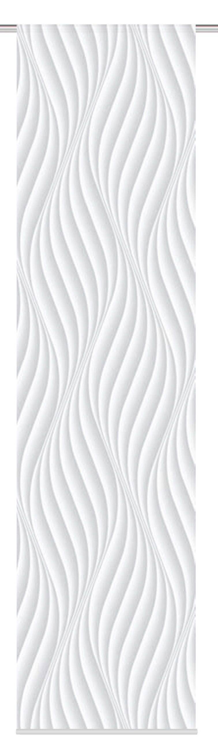 FLÄCHENVORHANG in Grau blickdicht  - Grau, Design, Textil (60/260cm)