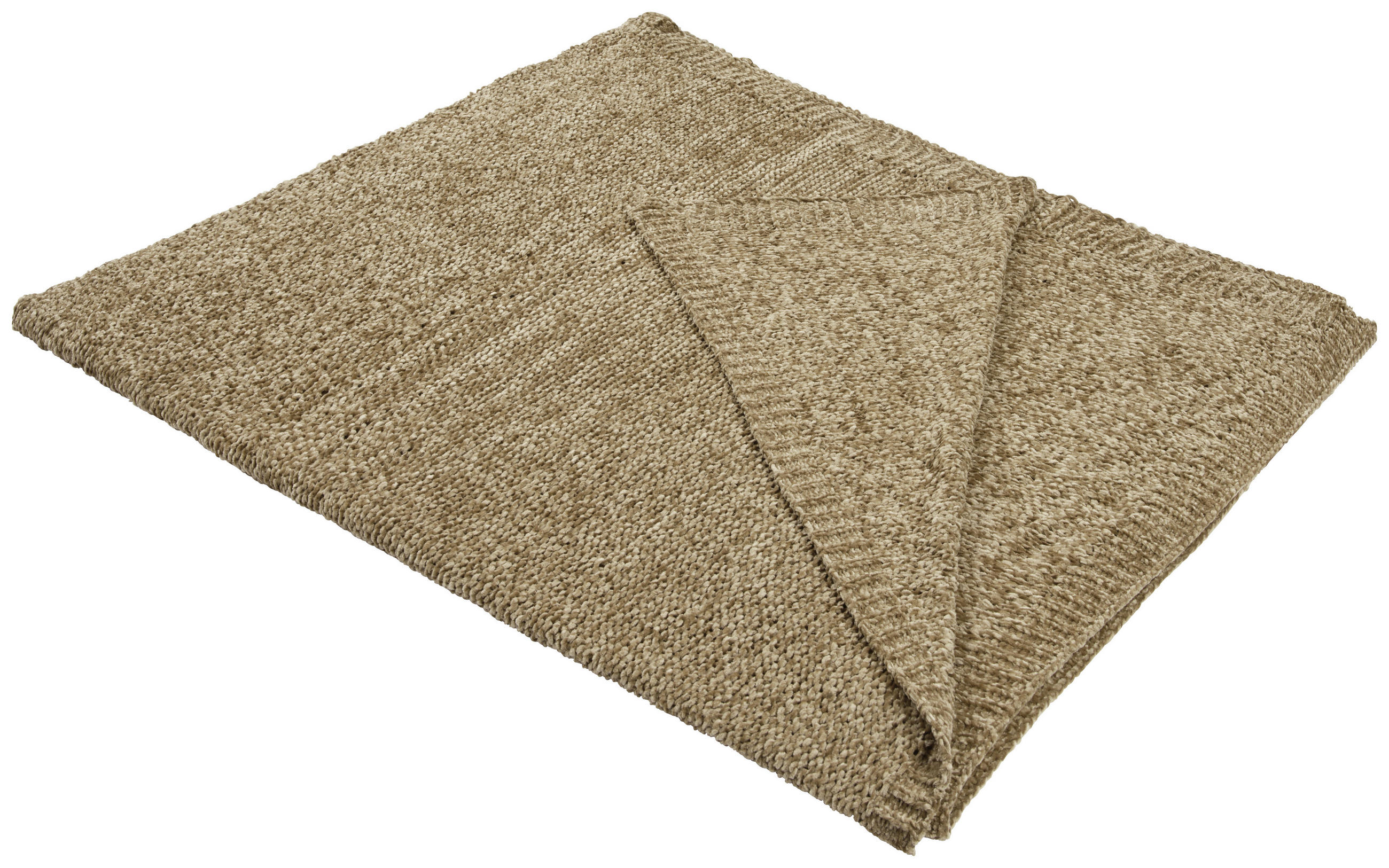 DECKE 150/200 cm  - Hellbraun, Basics, Textil (150/200cm) - Novel