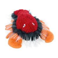 PLÜSCHFIGUR  - Rot/Schwarz, Trend, Kunststoff/Textil (29/10/40cm) - Patinio