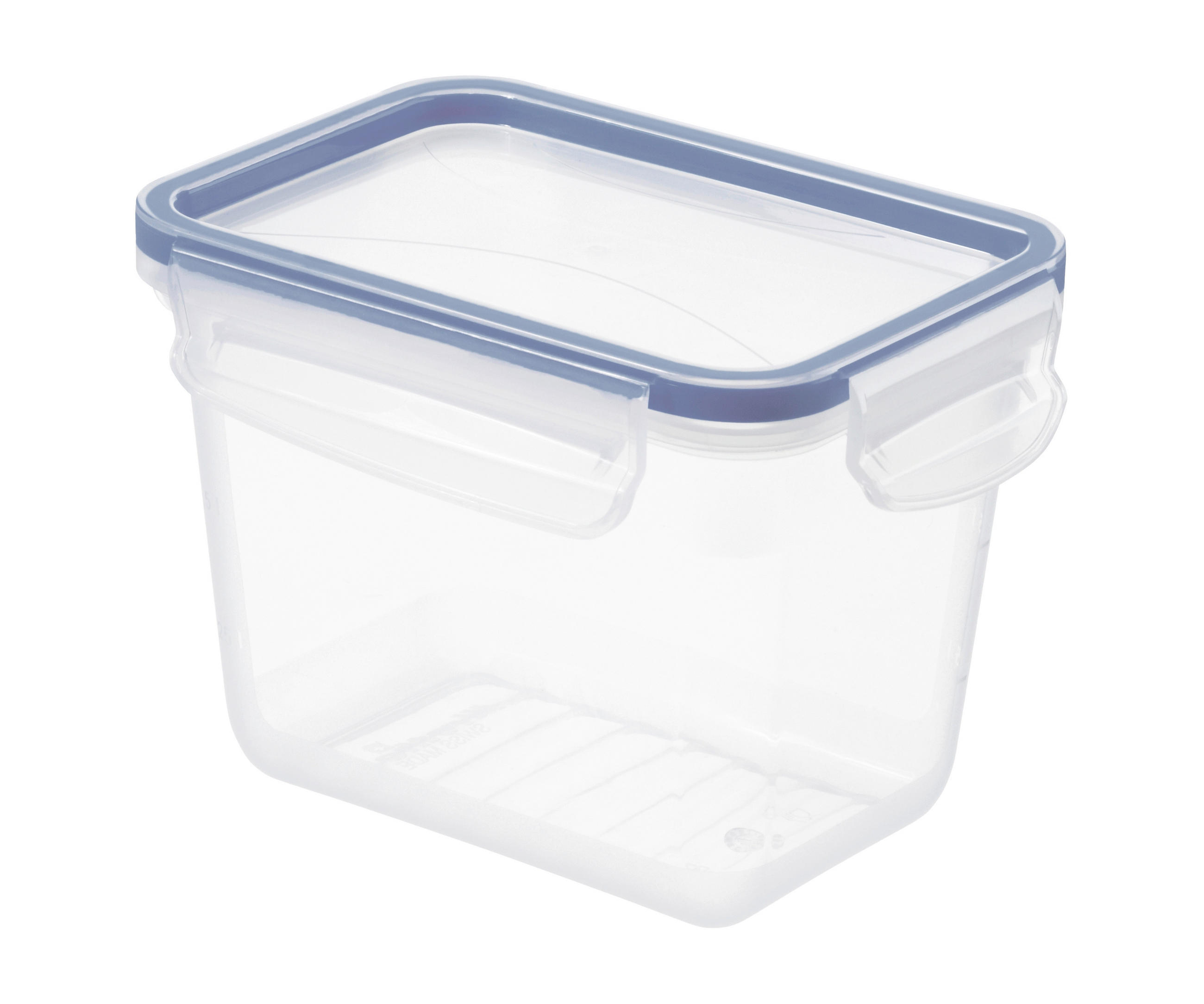 FRISCHHALTEDOSE CLIC & LOCK 1 L  - Blau/Transparent, Basics, Kunststoff (16,1/12/11,3cm) - Rotho