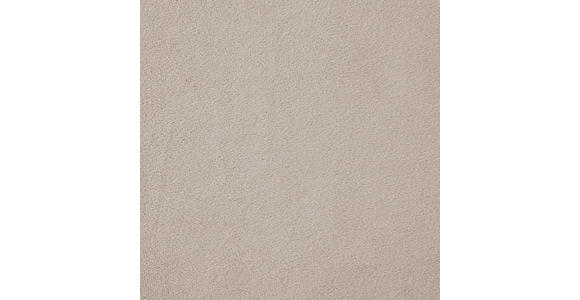 SITZBANK 165/83/63 cm Samt Schwarz, Taupe - Taupe/Schwarz, Design, Textil/Metall (165/83/63cm) - Novel