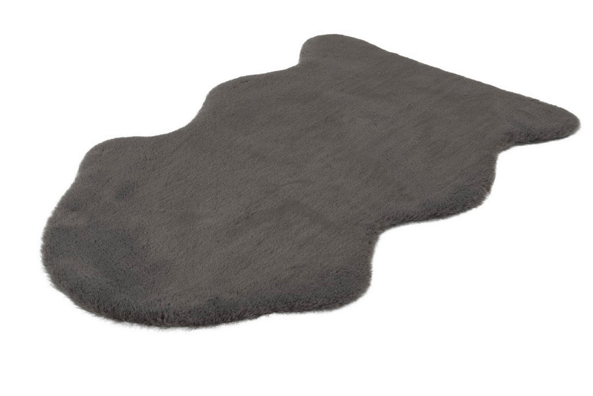 HOCHFLORTEPPICH 60/90 cm Estonia - Kunda Grau Grau  - Grau, KONVENTIONELL, Textil (60/90cm)