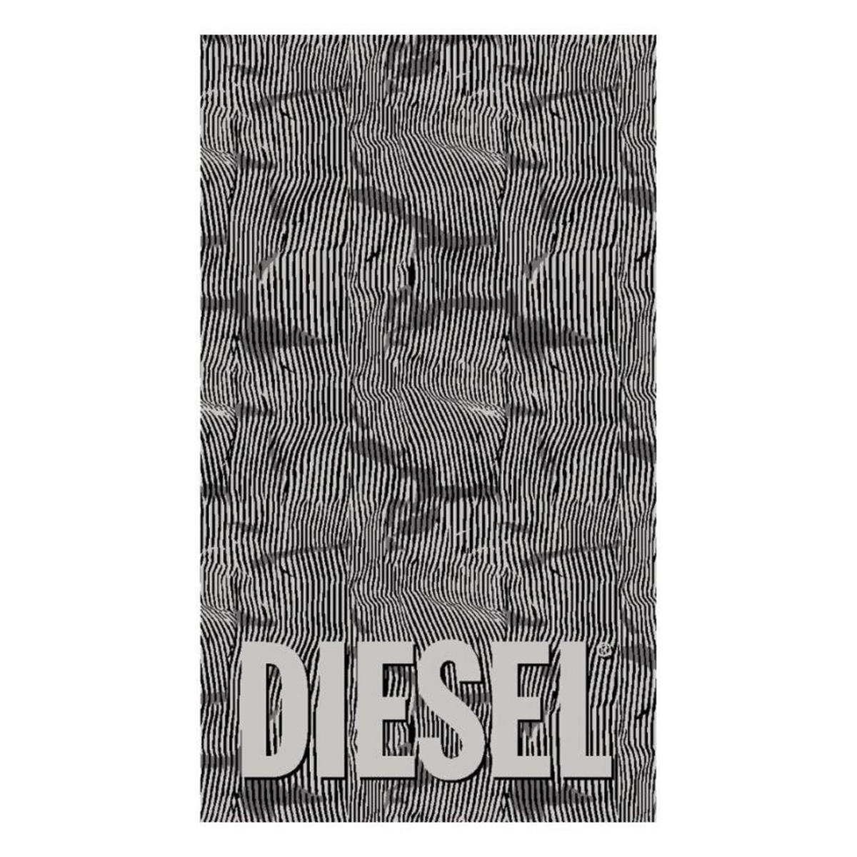STRANDTUCH STRIPES Grau 95/180 cm  - Grau, Basics, Textil (95/180cm) - Diesel