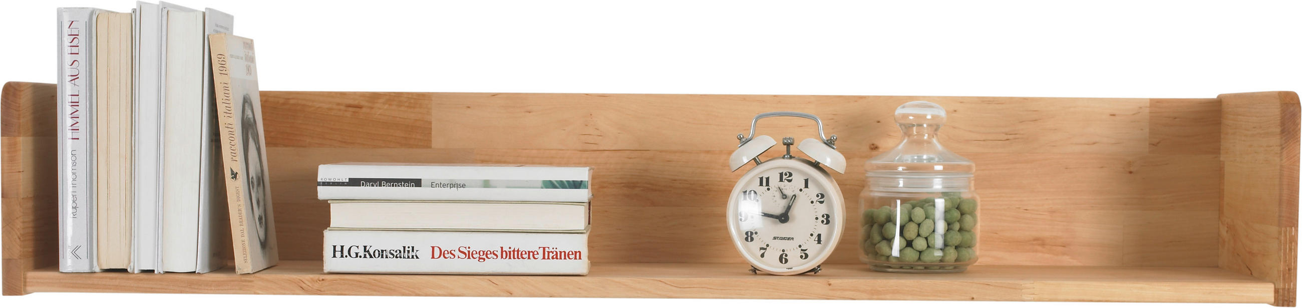 WANDBOARD in 105/17/22 cm Erlefarben  - Erlefarben, Natur, Holz (105/17/22cm) - Linea Natura