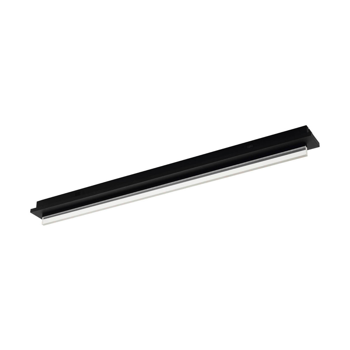 STROPNÍ SVÍTIDLO, 116/8/10 cm - bílá/černá, Design, kov/plast (116/8/10cm) - Eglo