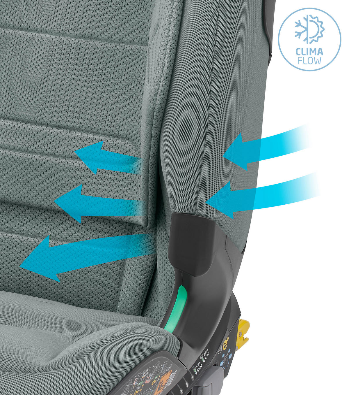 KINDERAUTOSITZ Titan Pro2 i-Size  - Hellgrau, Basics, Kunststoff/Textil (46/76/60cm) - Maxi-Cosi