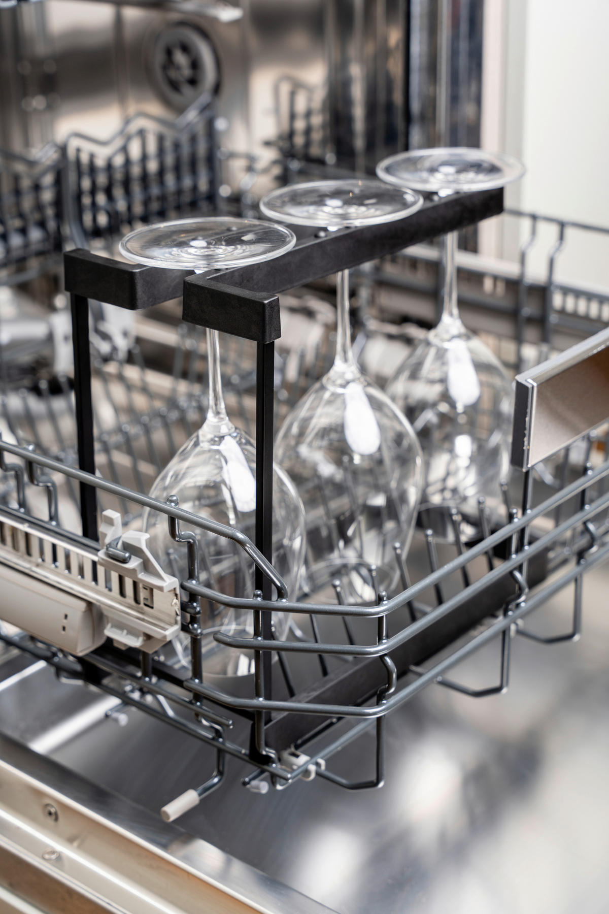 WEINGLASHALTER - Weiß, Basics, Naturmaterialien/Metall (28/24/13cm) - HAPPY SINKS