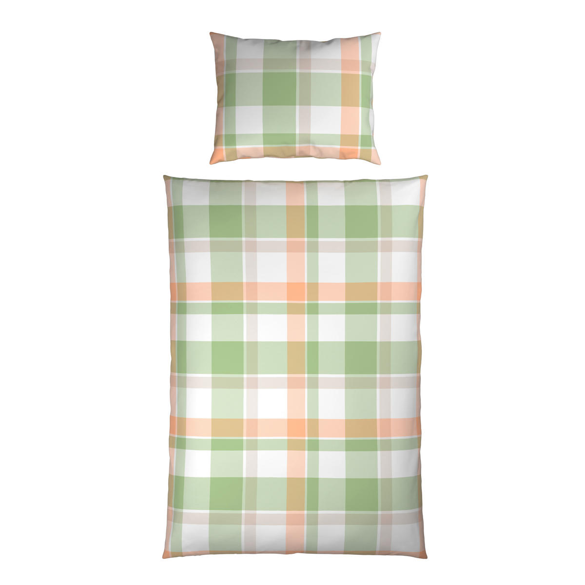 OBOJSTRANNÁ POSTEĽNÁ BIELIZEŇ, satén, zelená, 140/200 cm - zelená, Konventionell, textil (140/200cm) - Esposa