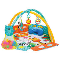 SPIELBOGEN Aktivbogen mit Bälle  - Multicolor, Basics, Kunststoff/Textil (120/55/120cm) - Fillikid
