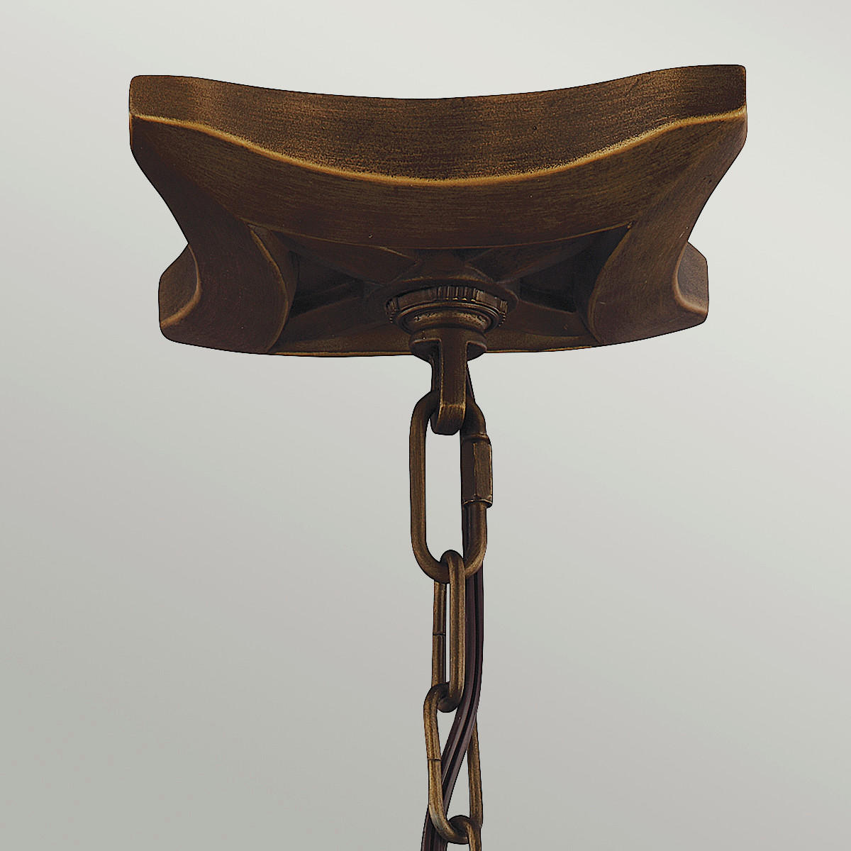 HÄNGELEUCHTE 51.4/87 cm    - Messingfarben, Basics, Metall (51.4/87cm) - Elstead Lighting