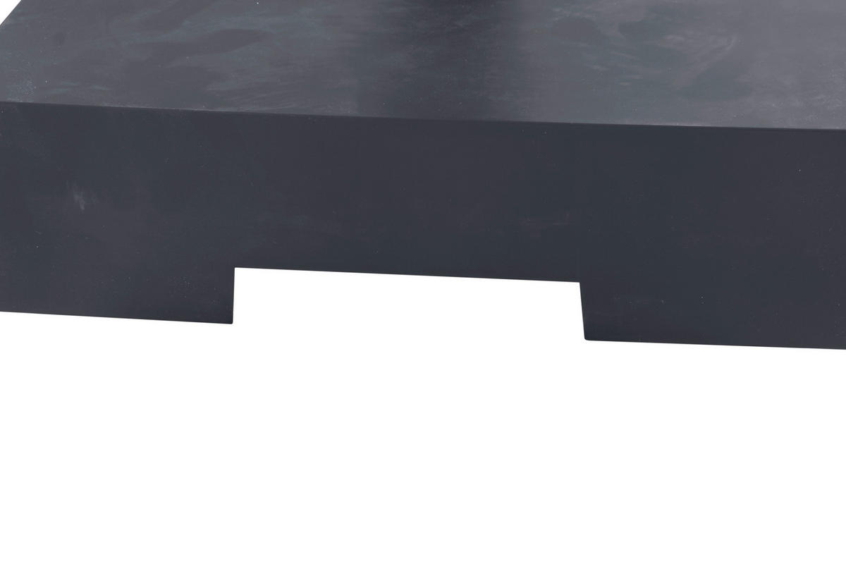 SONNENSCHIRMSTÄNDER - Anthrazit, KONVENTIONELL, Kunststoff/Stein (40/11/40cm) - Siena Garden