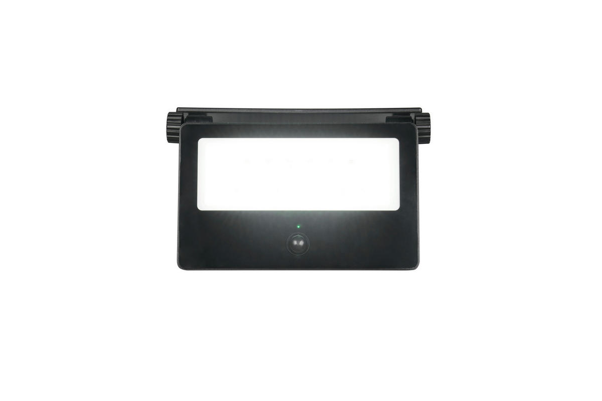 AUSSENWANDLEUCHTE - Weiss/Schwarz, Design, Glas/Metall (20,5/17,5/15,5cm)