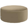 HOCKER in Textil Beige  - Beige, Design, Textil (80/33/80cm) - Belluti