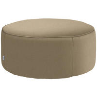 HOCKER in Textil Beige  - Beige, Design, Textil (80/33/80cm) - Belluti