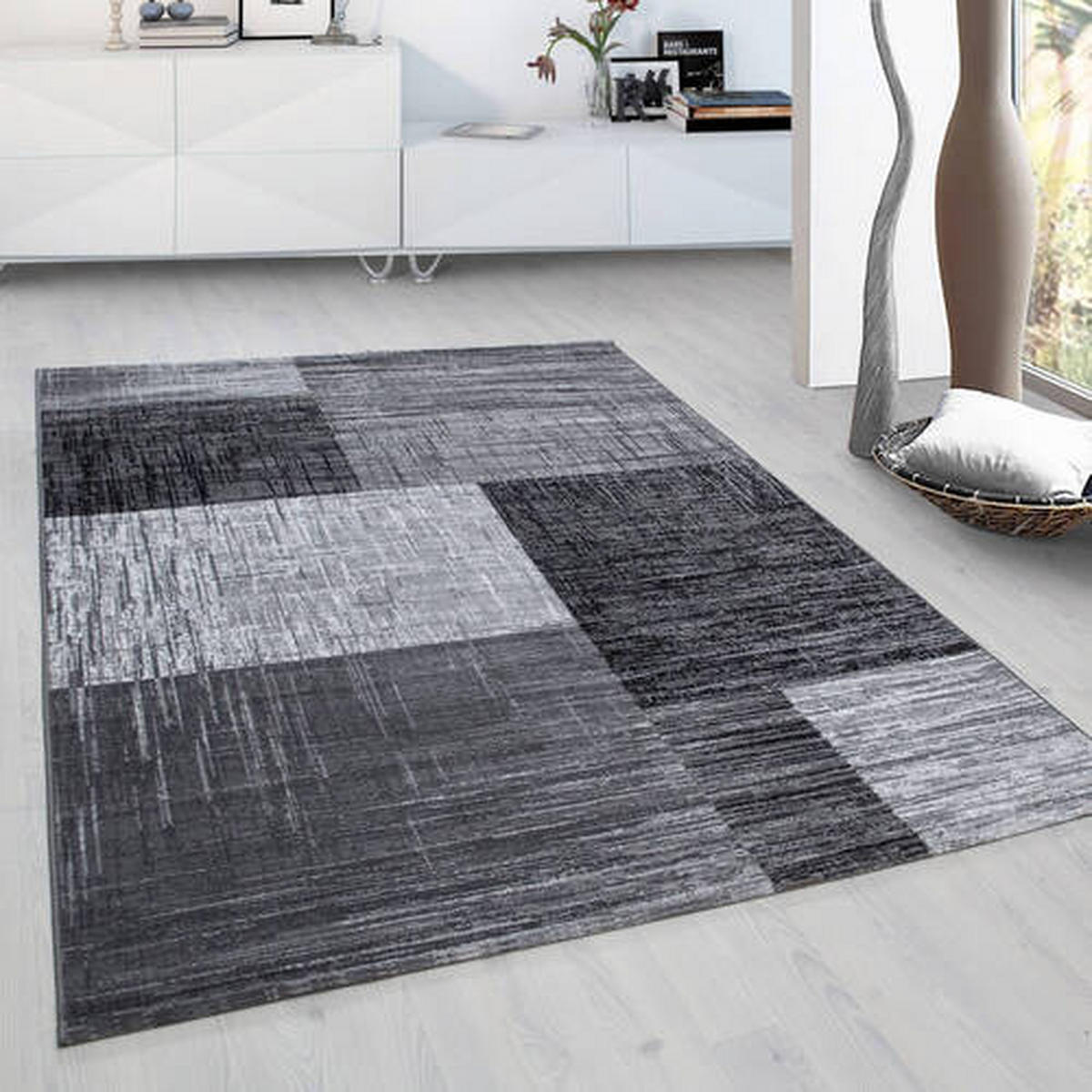 WEBTEPPICH 240/340 cm Plus Schwarz  - Schwarz, Basics, Textil (240/340cm) - Novel