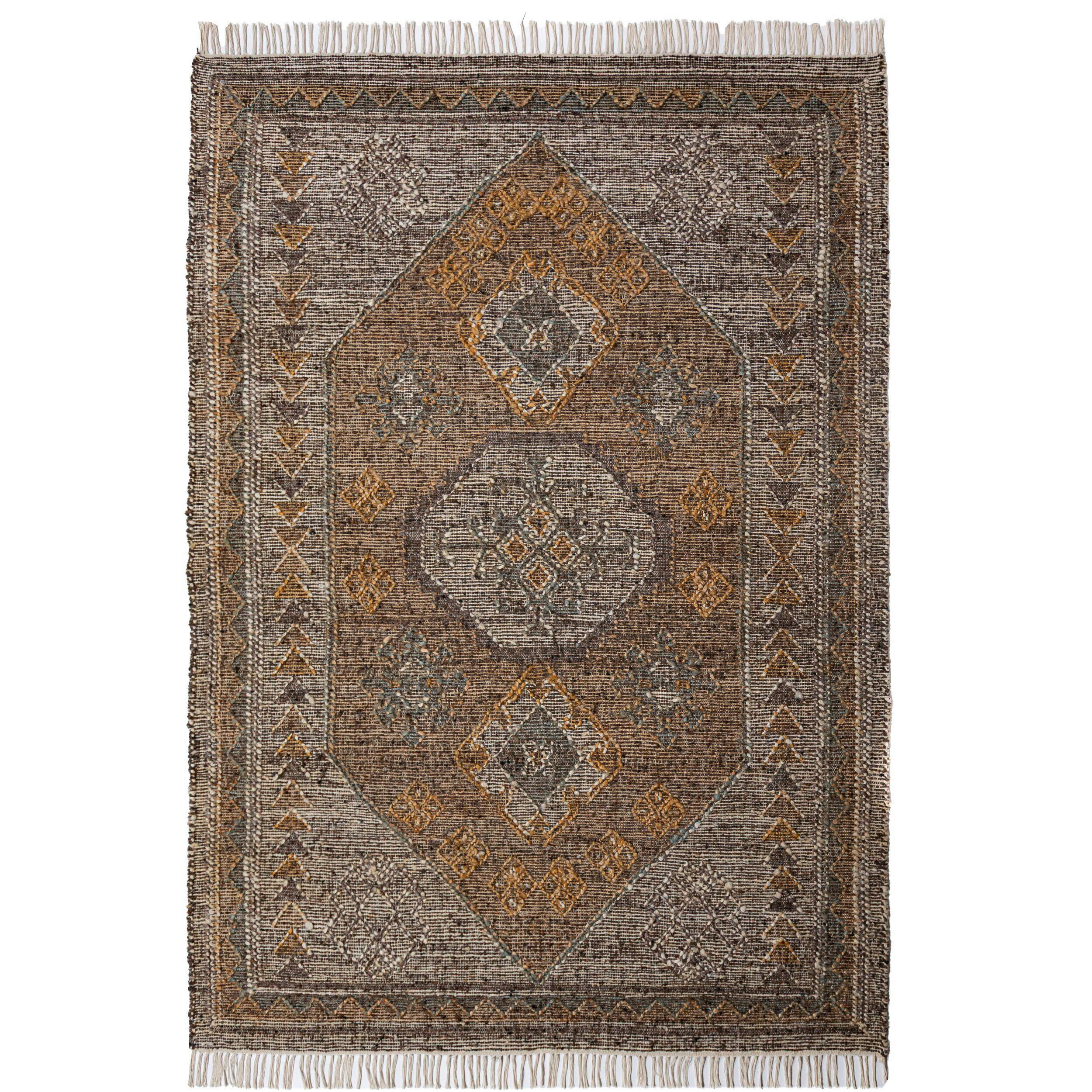 VINTAGE-TEPPICH 160/230 cm Naturfarben  - Naturfarben, Basics, Textil (160/230cm)