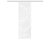 FLÄCHENVORHANG in Weiß halbtransparent  - Weiß, Basics, Textil (57/175cm)