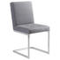 SCHWINGSTUHL in Metall, Textil Grau, Edelstahlfarben - Edelstahlfarben/Grau, Design, Textil/Metall (45/91/58cm) - Moderano SCHWINGSTUHL in Metall, Textil Grau, Edelstahlfarben - Edelstahlfarben/Grau, Design, Textil/Metall (45/91/58cm) - Moderano
