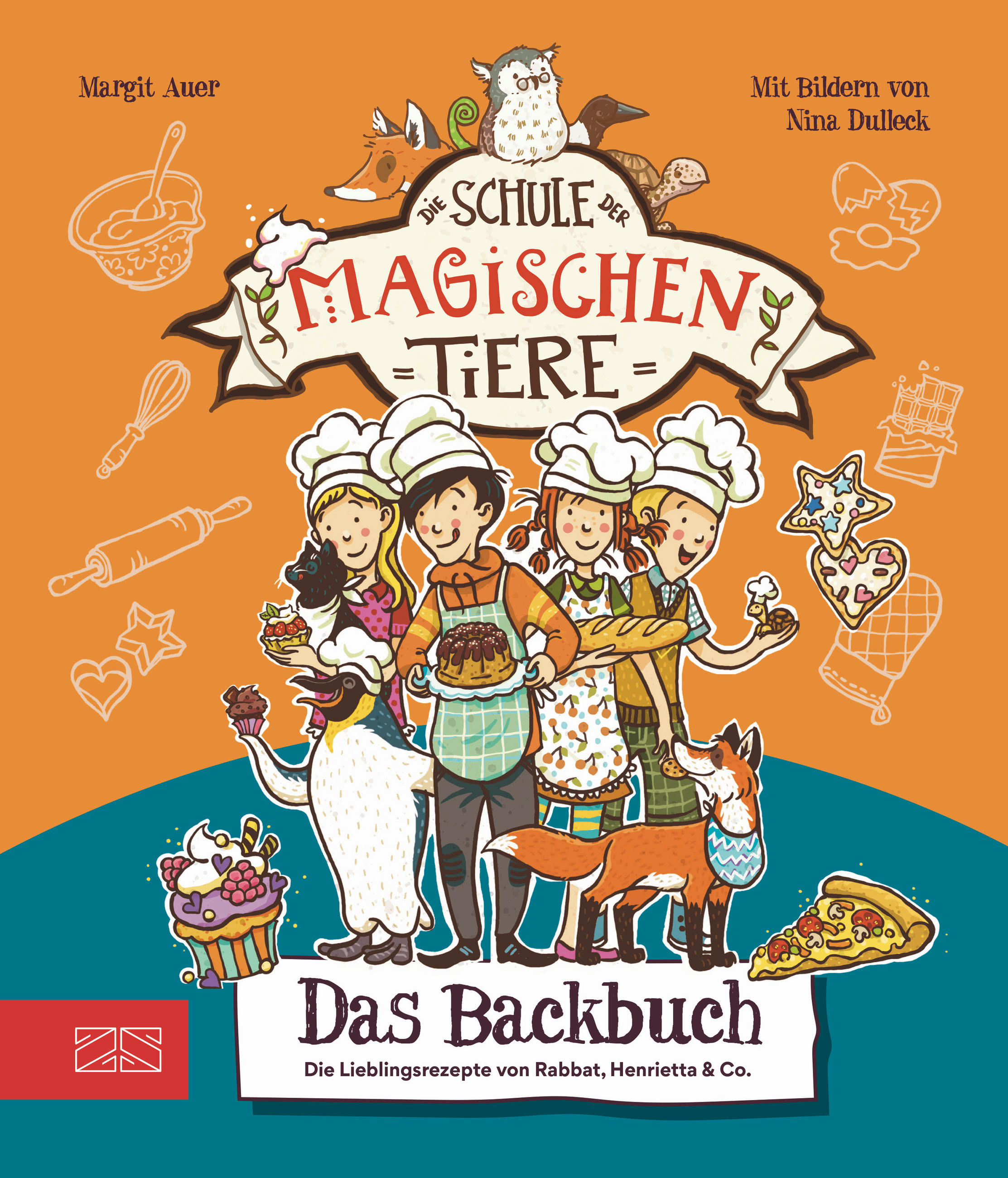 BACKBUCH Die Schule der magischen Tiere – Das Backbuch  - Multicolor, Basics, Papier (19,4/22,5/1,7cm)