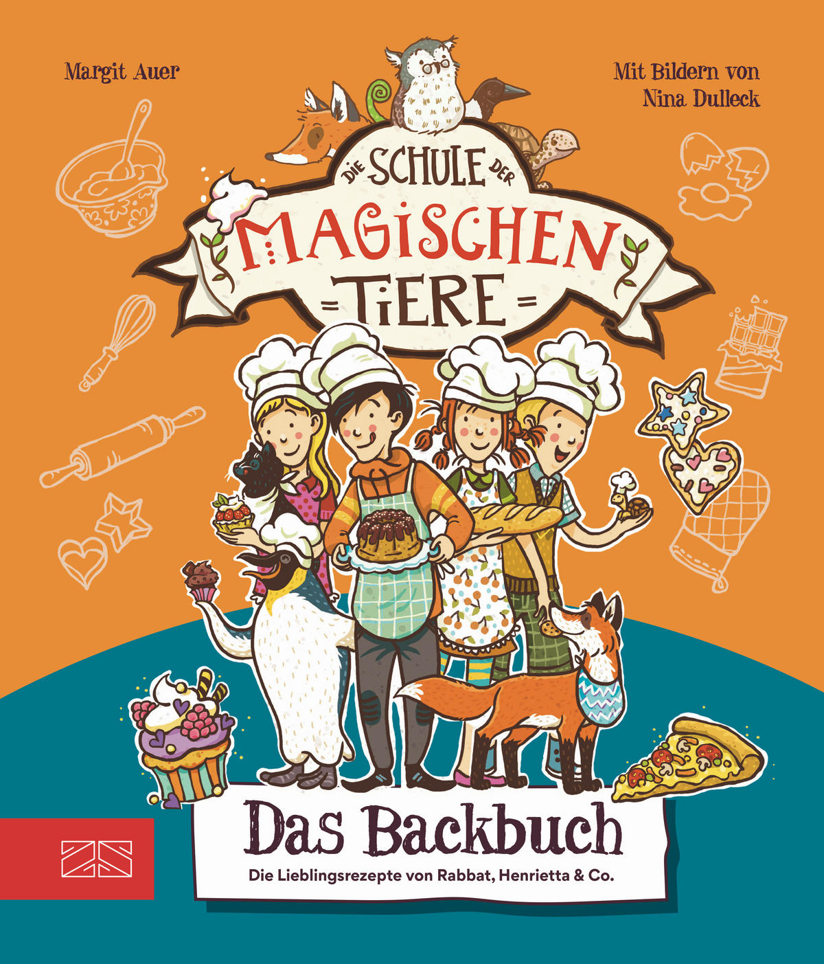 BACKBUCH Die Schule der magischen Tiere – Das Backbuch  - Multicolor, Basics, Papier (19,4/22,5/1,7cm)