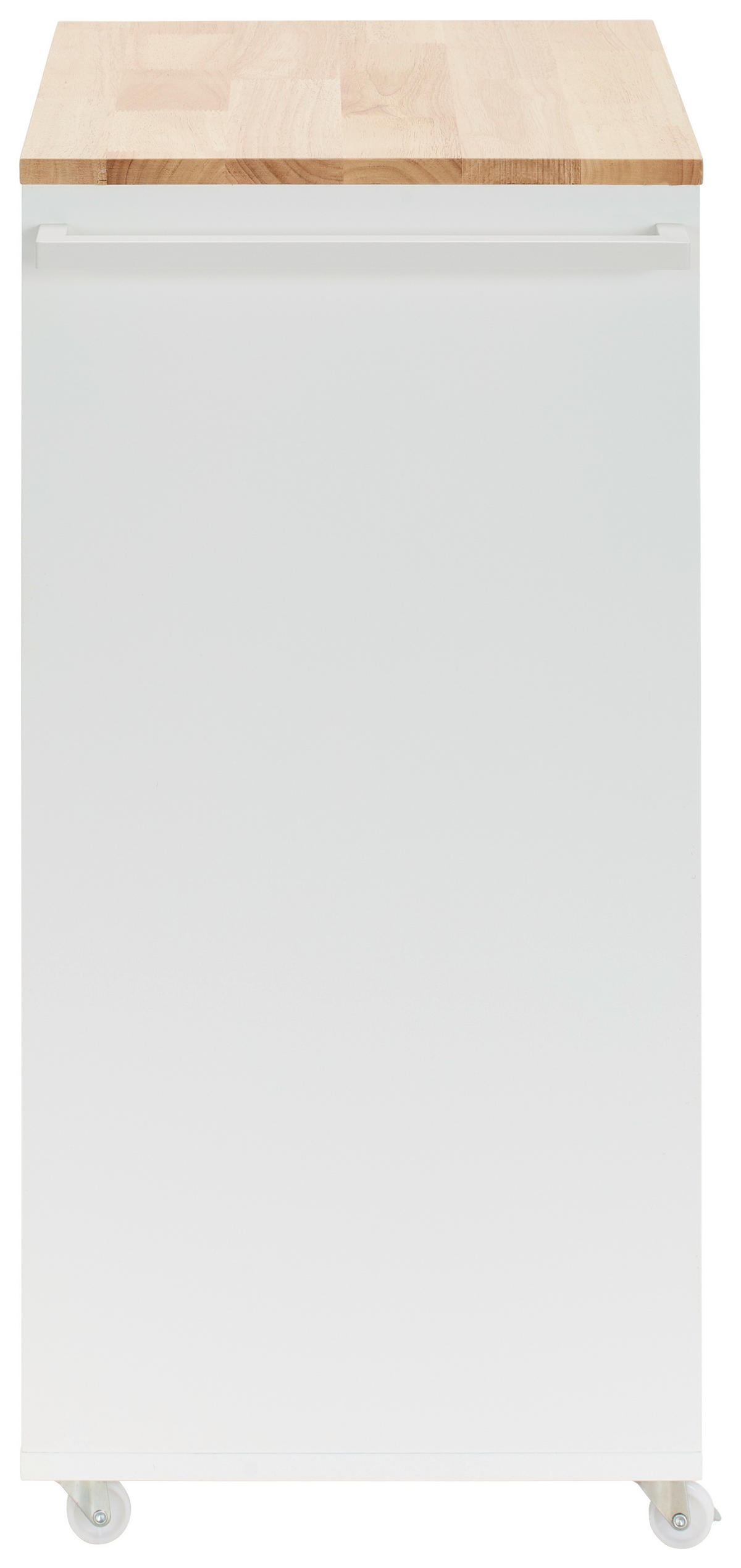 SERVÍROVACÍ VOZÍK, přírodní barvy, bílá, 50/78/38 cm - bílá/přírodní barvy, Design, kov/dřevo (50/78/38cm) - MID.YOU