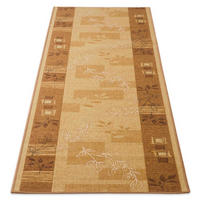LÄUFER 80/500 cm FD Braun  - Braun, KONVENTIONELL, Kunststoff/Textil (80/500cm)