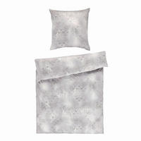 BETTWÄSCHE 2-teilig GREGORIO Jersey 135/200 cm  - Silberfarben, KONVENTIONELL, Textil (135/200cm) - Estella