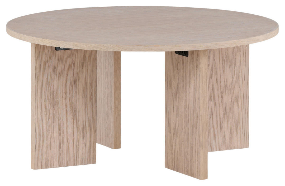COUCHTISCH in Holzwerkstoff 80/80/40 cm  - Weiß, Design, Holzwerkstoff (80/80/40cm) - Livetastic