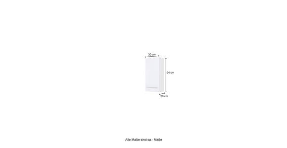 BADEZIMMERREGAL 30/64/18 cm - Grau, KONVENTIONELL, Holzwerkstoff (30/64/18cm) - Xora