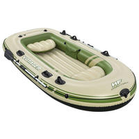SCHLAUCHBOOT VOYAGER X3  - Beige/Olivgrün, KONVENTIONELL, Kunststoff/Metall (294/137/39cm) - Bestway