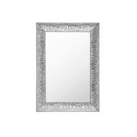 FALI TÜKÖR 47/67/3 cm    - ezüstszínű, Lifestyle, üveg/fa (47/67/3cm) - Xora
