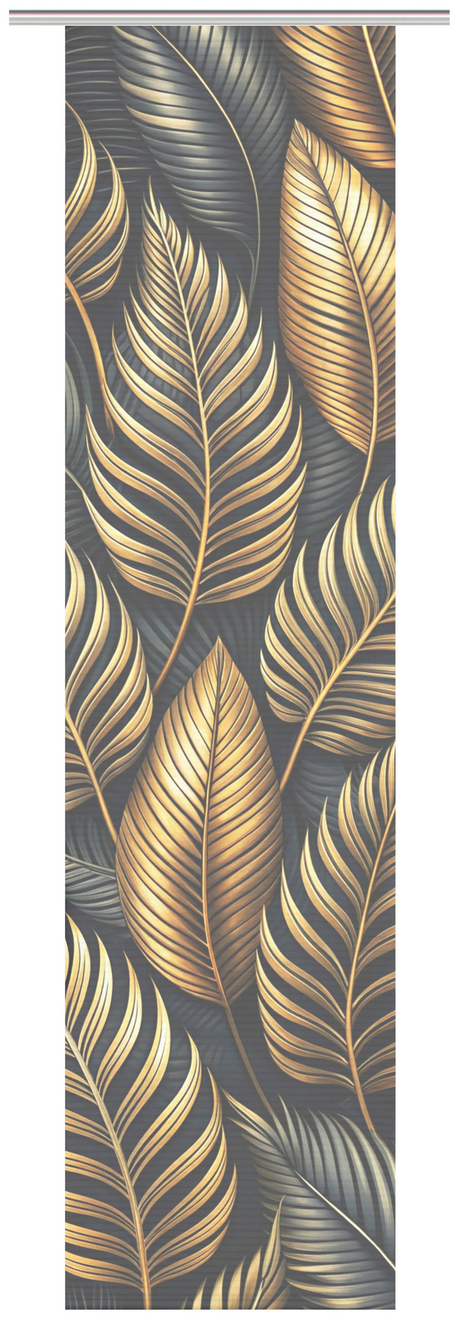 FLÄCHENVORHANG in Goldfarben halbtransparent  - Goldfarben, Basics, Textil (60/255cm) - Novel