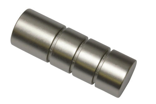 CAP  - argintiu, Konventionell, metal (0.19cm) - Gardinia