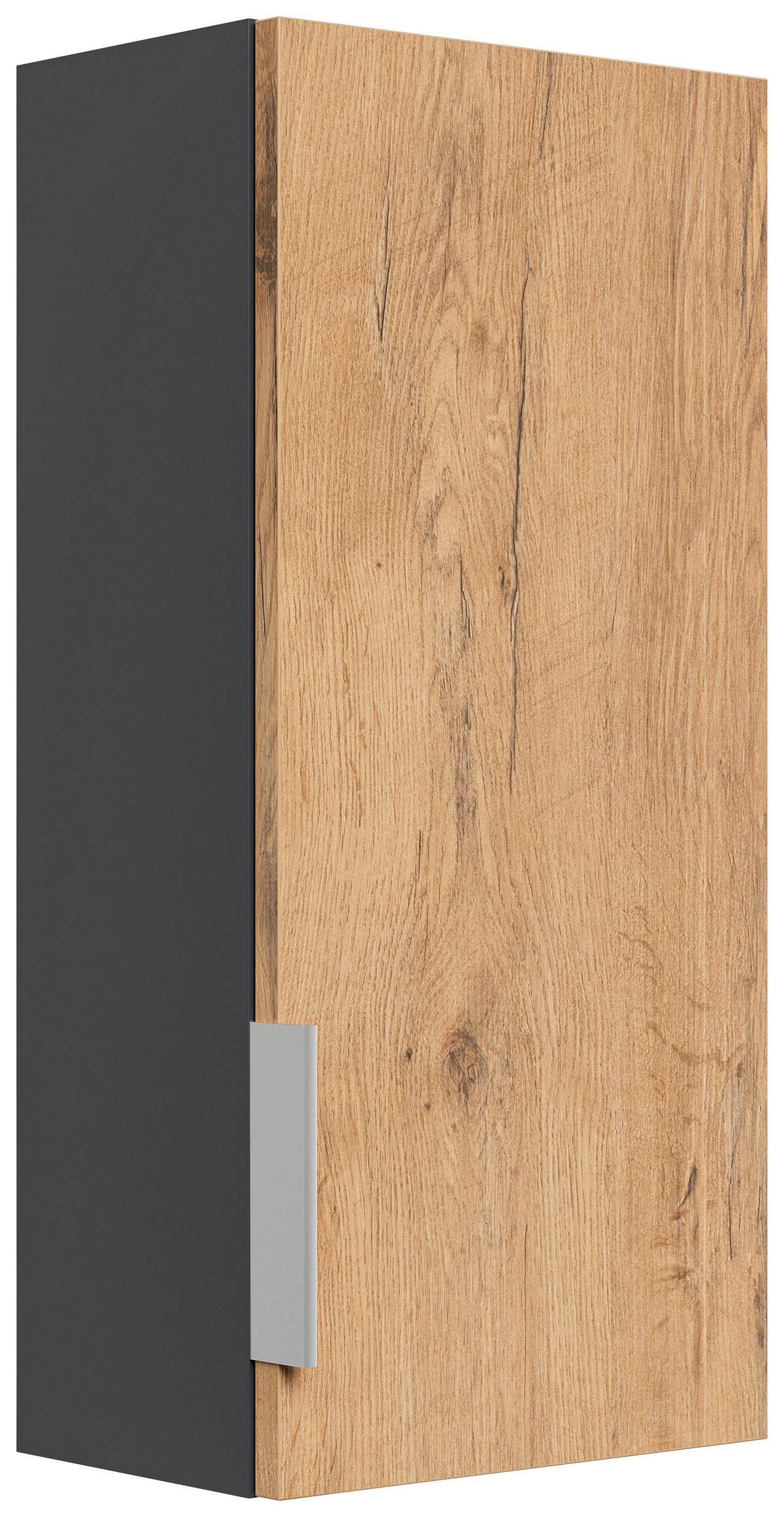 WASCHTISCHKOMBI 59,5 cm  - Eichefarben/Graphitfarben, Basics, Holzwerkstoff/Stein (59,5cm) - MID.YOU