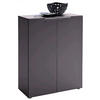 SCHUHSCHRANK  in 80/101/39 cm  - Edelstahlfarben/Anthrazit, Design, Holzwerkstoff/Kunststoff (80/101/39cm) - Carryhome