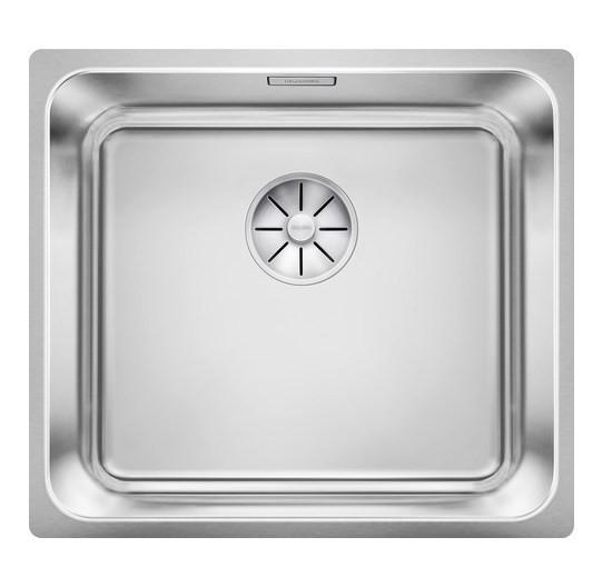 SPÜLE Solis  - Edelstahlfarben, Basics, Metall (49/19,4/44cm) - Blanco
