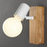 STRAHLER - Eichefarben/Weiß, Design, Holz/Metall (5/16,5cm) STRAHLER - Eichefarben/Weiß, Design, Holz/Metall (5/16,5cm)