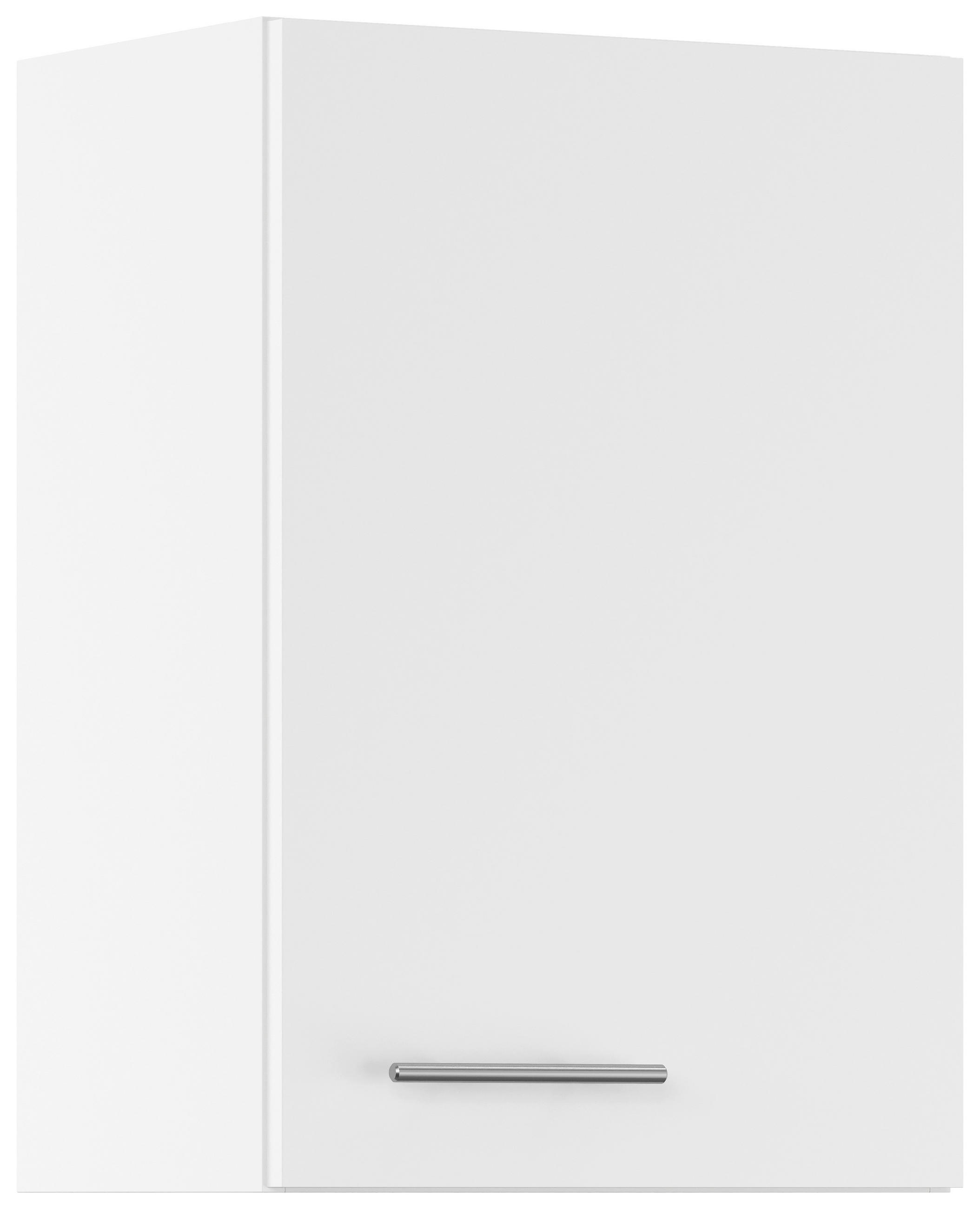 KÜCHENOBERSCHRANK 50/72,3/34,2 cm  in Weiß  - Edelstahlfarben/Weiß, Basics, Holzwerkstoff/Metall (50/72,3/34,2cm) - Impuls