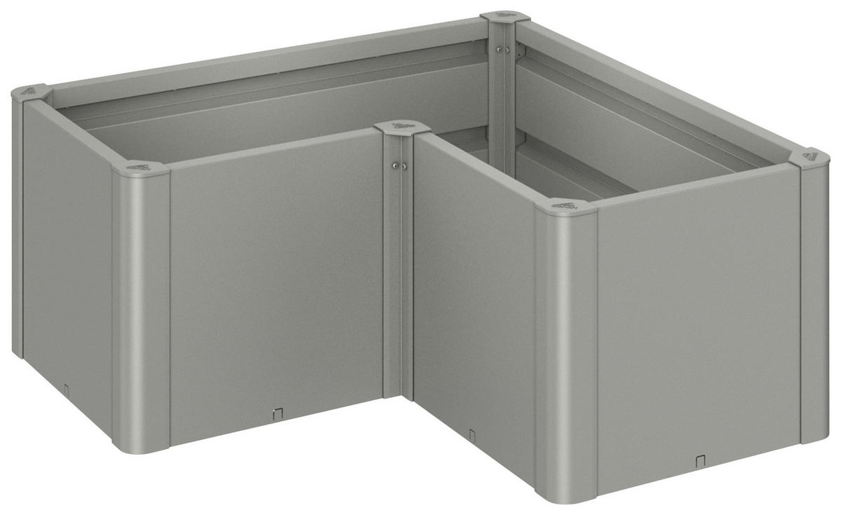 HOCHBEET Belvedere  - Grau, Basics, Metall (102/102cm) - Biohort