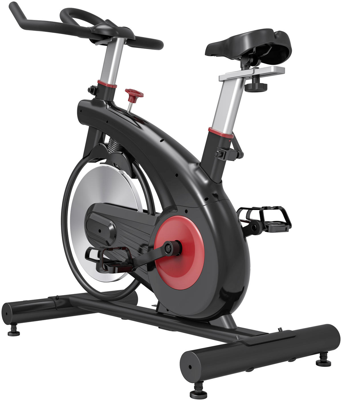 Bike-Heimtrainer NABO SB 1000 - Schwarz, KONVENTIONELL (113,7/110,7/55,6cm) - Nabo