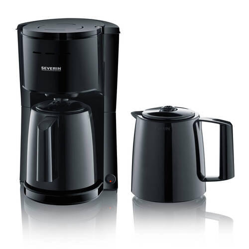 FILTERKAFFEEMASCHINE  - Schwarz, KONVENTIONELL, Kunststoff (38/36/11cm) - Severin