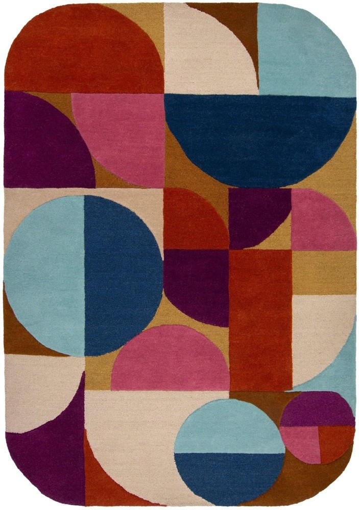 Flair Rugs VLNĚNÝ KOBEREC, 120/170 cm růžová