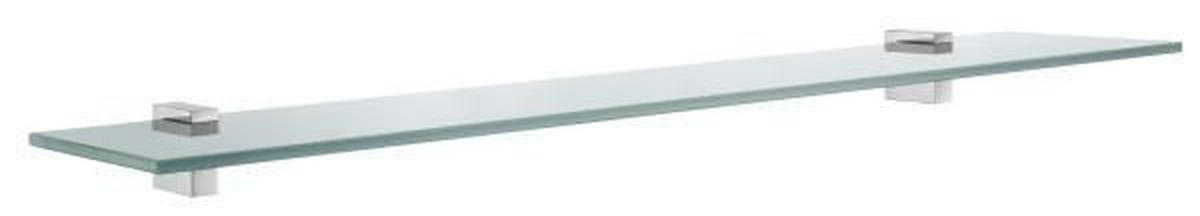 KONZOLE DO KOUPELNY - Basics, kov/sklo (60/4,7/14,5cm)