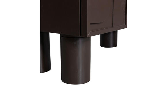 KOMMODE in 80/95/43 cm - Dunkelbraun, Design, Holz (80/95/43cm) - Carryhome