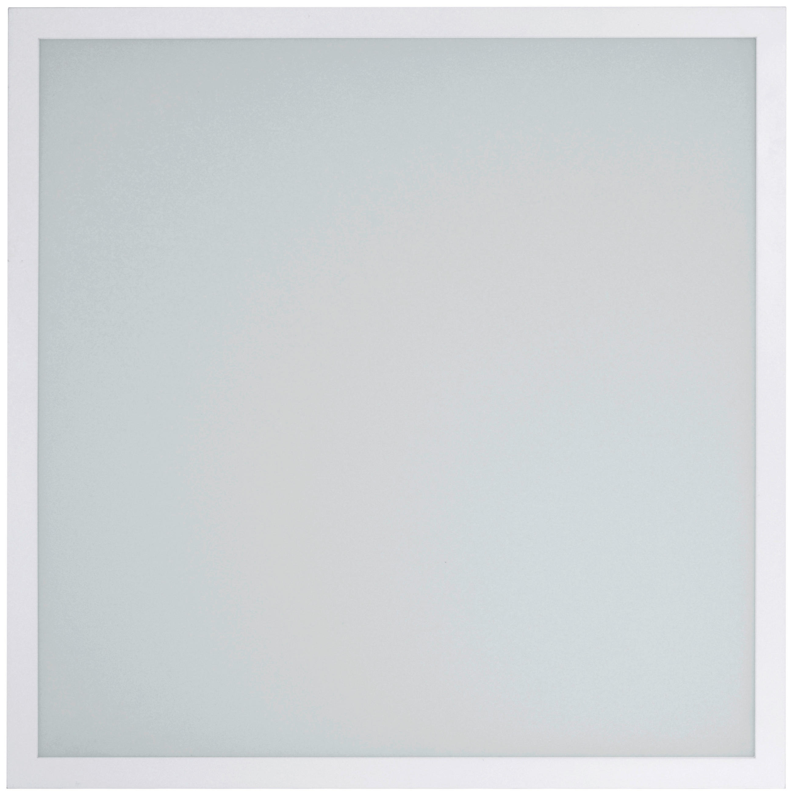 LED-DECKENLEUCHTE 62/62/3,5 cm   - Weiß, Basics, Kunststoff/Metall (62/62/3,5cm)