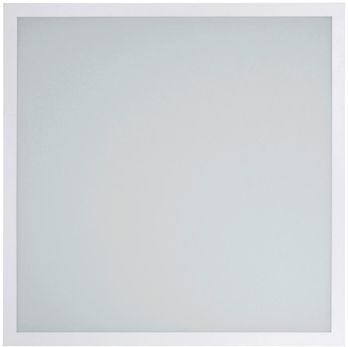 LED-DECKENLEUCHTE Square 62/62/3,5 cm   - Weiß, Basics, Kunststoff/Metall (62/62/3,5cm)