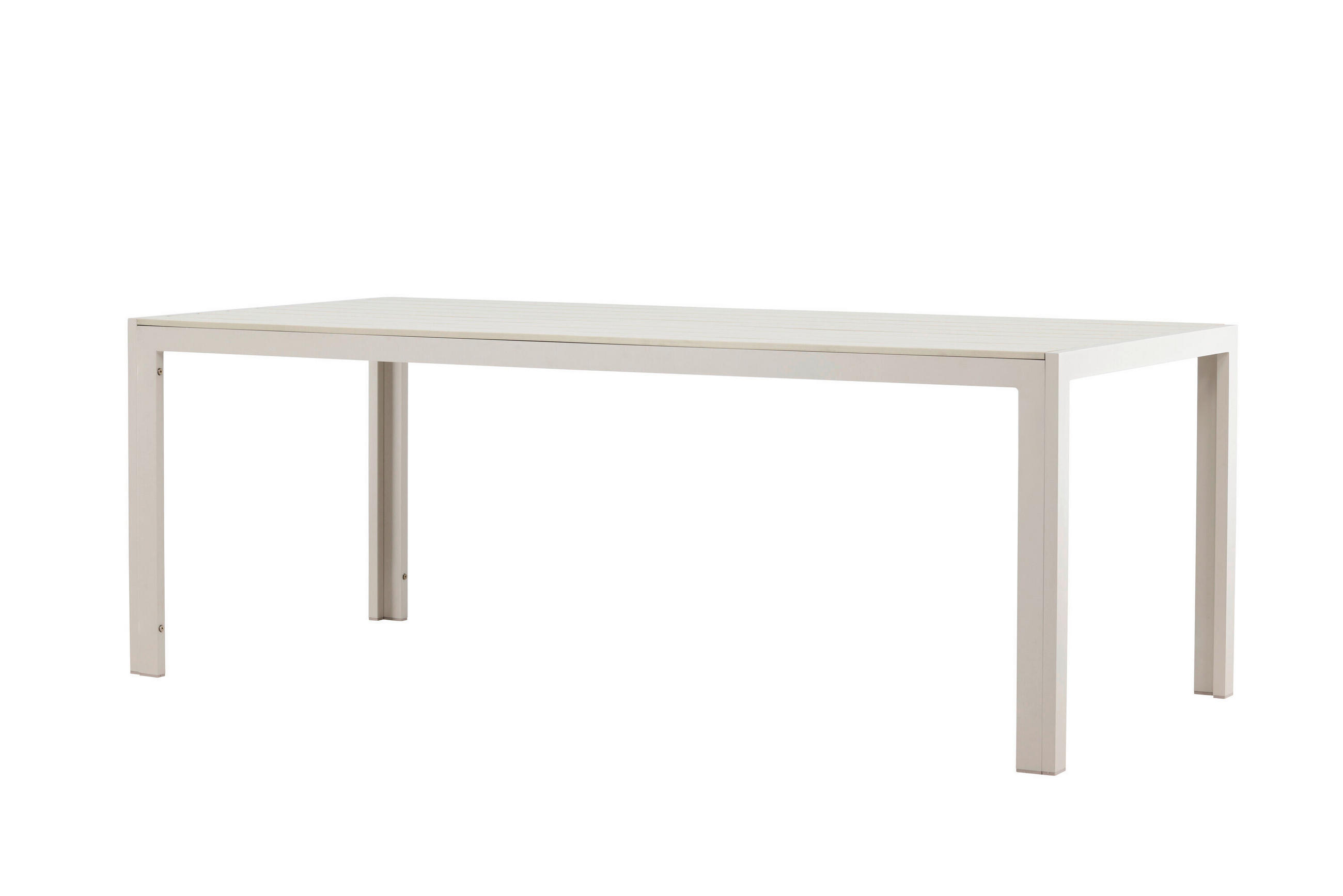 Gardenson Gartentisch Beige 90x74x205 cm