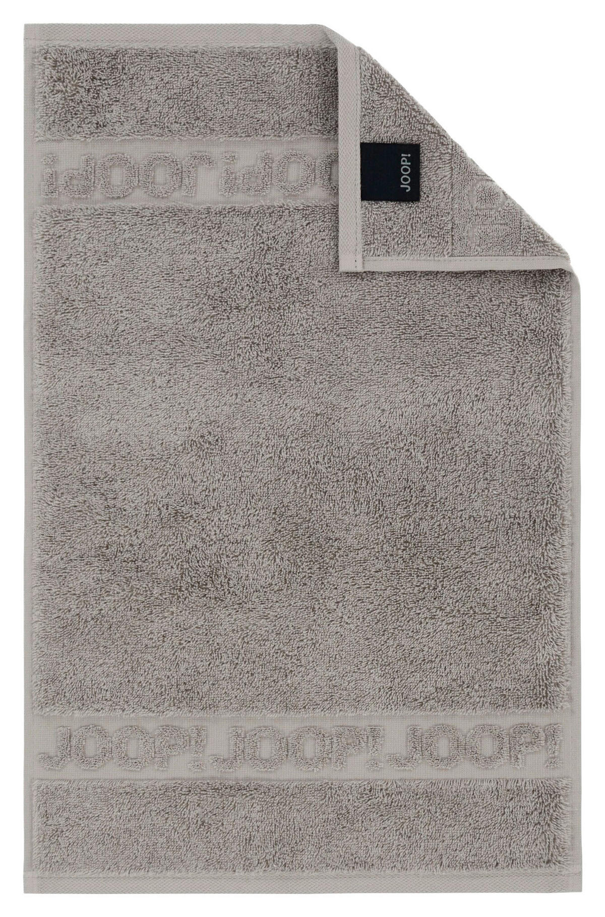 GÄSTETUCH Contour Doubleface Silberfarben, Platinfarben 30/50 cm  - Platinfarben/Silberfarben, Basics, Textil (30/50cm) - Joop!