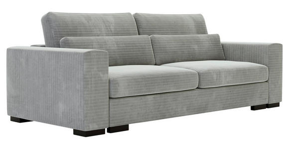 SCHLAFSOFA Flachgewebe Grau  - Schwarz/Grau, KONVENTIONELL, Kunststoff/Textil (236/78/114cm) - Carryhome