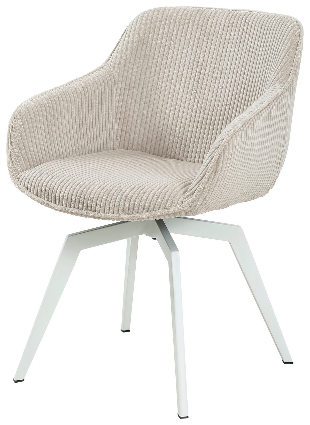 NASLANJAČ, kovina, tekstil bež  - bež, Moderno, kovina/tekstil (60/84/64cm) - Livetastic